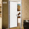 Puerta hueca de MDF liso con aglomerado